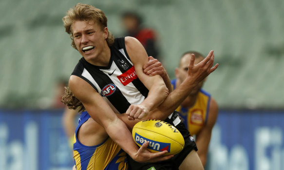 Fin Macrae seems ready to make his mark at AFL level.