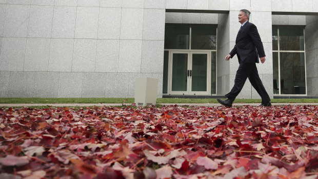 Finance Minister Mathias Cormann is taking a hardline approach to company and income tax cuts.