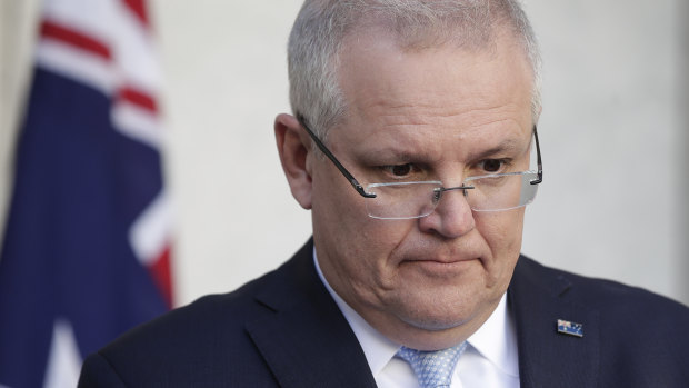 Prime Minister Scott Morrison (pictured) and Victorian Premier Daniel Andrews promised to work together to bring the crisis under control.