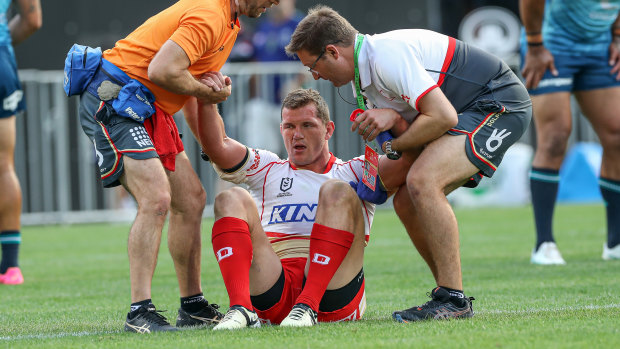 Tom Gilbert will play his first game since suffering a ruptured ACL in last year’s preseason trials.