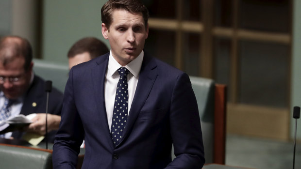 Liberal MP Andrew Hastie made allegations in federal parliament about Chau Chak Wing.