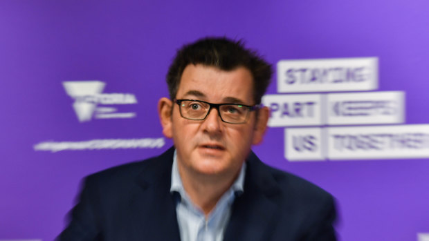 Victorian Premier Daniel Andrews 