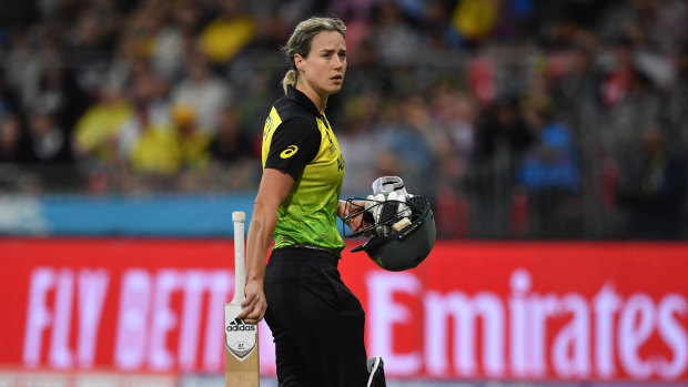 Ellyse Perry has batted at six and seven in Australia's first two games of the World Cup.