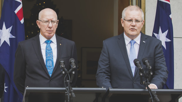  Prime Minister Scott Morrison announces David Hurley as Australia's next Governor-General.