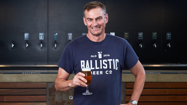 Founder David Kitchen wants to guarantee an outlet for Ballistic Beer Co's beers.