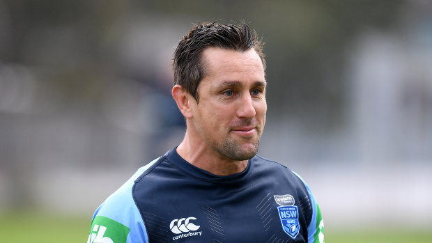 Judgment day: Mitchell Pearce is preparing for the defining game of his career.