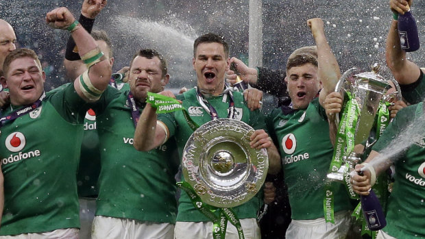 Grand Slam: Ireland are ranked second in the world ahead of their June tour to Australia. 