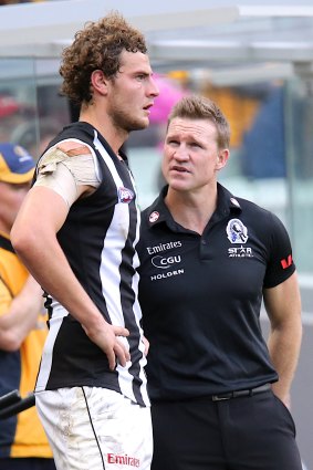 Witts during his years at the Pies with Nathan Buckley.