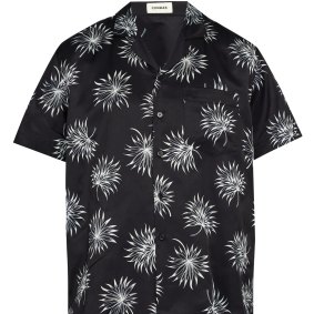 "Palm Print" shirt.