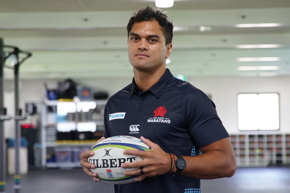 Former dual-code star Karmichael Hunt, now coach of Souths Logan Magpies, see a wealth of potential in Benjamin Te Kura.