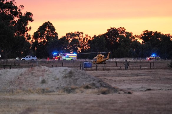 Major crash is investigating the crash, which saw a 10-year-old boy airlifted to hospital.