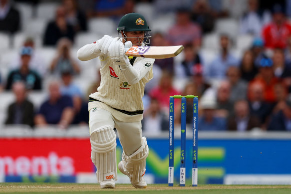 David Warner at the Oval.