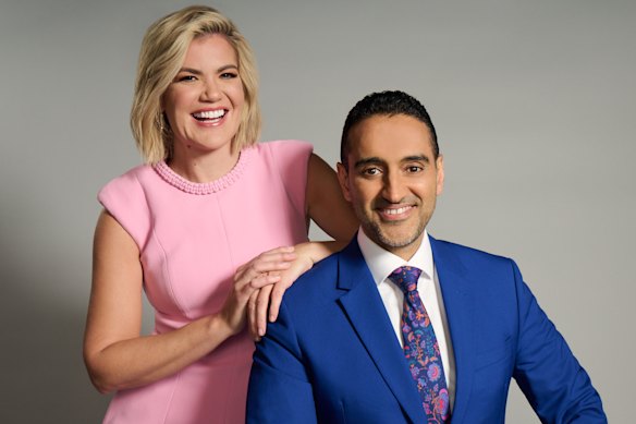 The Project hosts Sarah Harris and Waleed Aly are leaving Network Ten with their program’s axing.