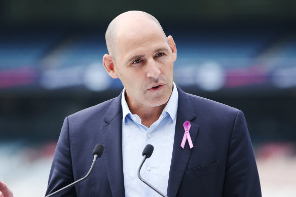 Cricket Australia chief Nick Hockley.