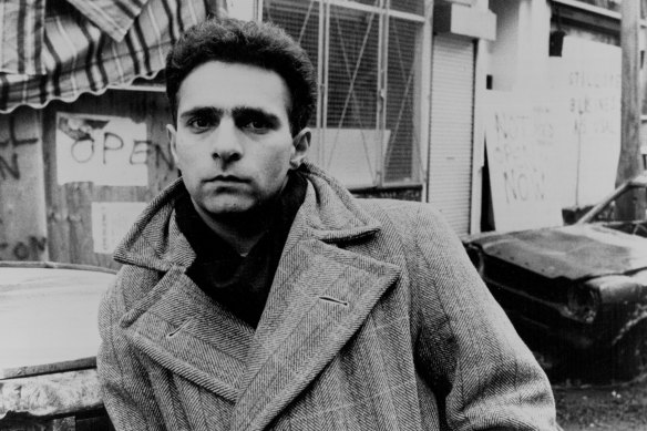 Hanif Kureishi pictured in 1988.