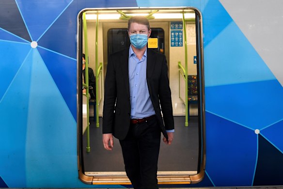 Public Transport Minister Ben Carroll unveiled the new website on Sunday. 