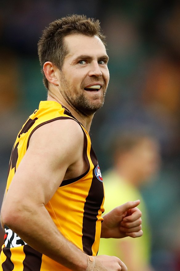 Luke Hodge, who won four flags at Hawthorn and captained three of those sides, could have made the list.