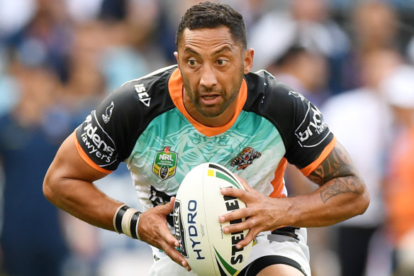 Turning back the years: Heighington is impressed with Benji Marshall's form ahead of the Knight's clash with the Tigers in Tamworth.