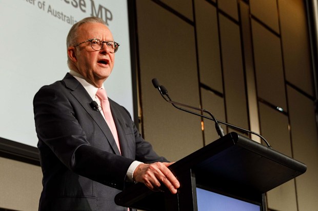 rime Minister Anthony Albanese speaks at the Australia’s Economic Outlook 2025 event hosted by Sky News and The Australian.