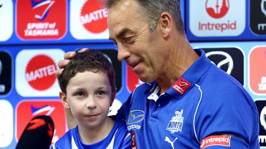 The reason for the Good Friday game at Marvel: Clarkson made SuperClash ambassador Thomas West feel right at home in the press conference