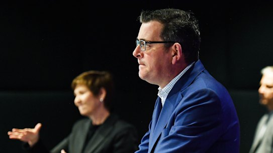 Premier Daniel Andrews pleaded with Victorians to get tested and not go to work while sick.