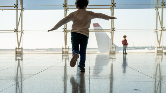 Some parents treat the airport like a giant unpaid creche.