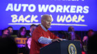 Joe Biden’s identification with workers has not helped him. 