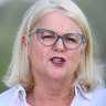 Former opposition home affairs spokeswoman Karen Andrews on the Gold Coast.
