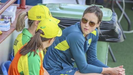 Ellyse Perry says it will take time to return to her best with the ball after her serious hamstring injury.