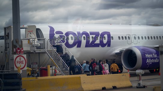 Bonza Airlines have cancelled their flights.