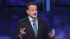 What have I done to deserve this? Ireland's Taoiseach (PM), Leo Varadkar.