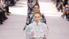 Models wear the Chanel spring/summer 2025 collection in Paris.