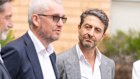 Keith Crawford of McGrathNicol has been tasked with selling Healthscope. He is pictured with the company’s chief executive Tino La Spina at the John Fawkner Hospital in Melbourne.