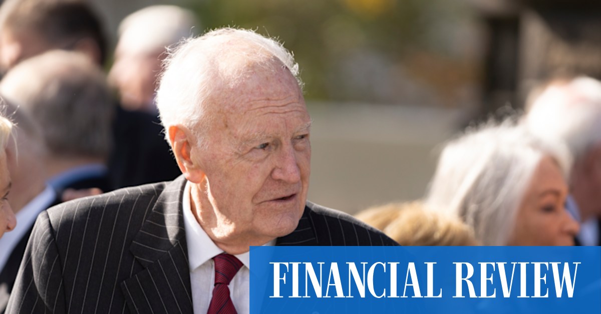 Former Australian governor-general and Anglican bishop Peter Hollingworth dead at 91