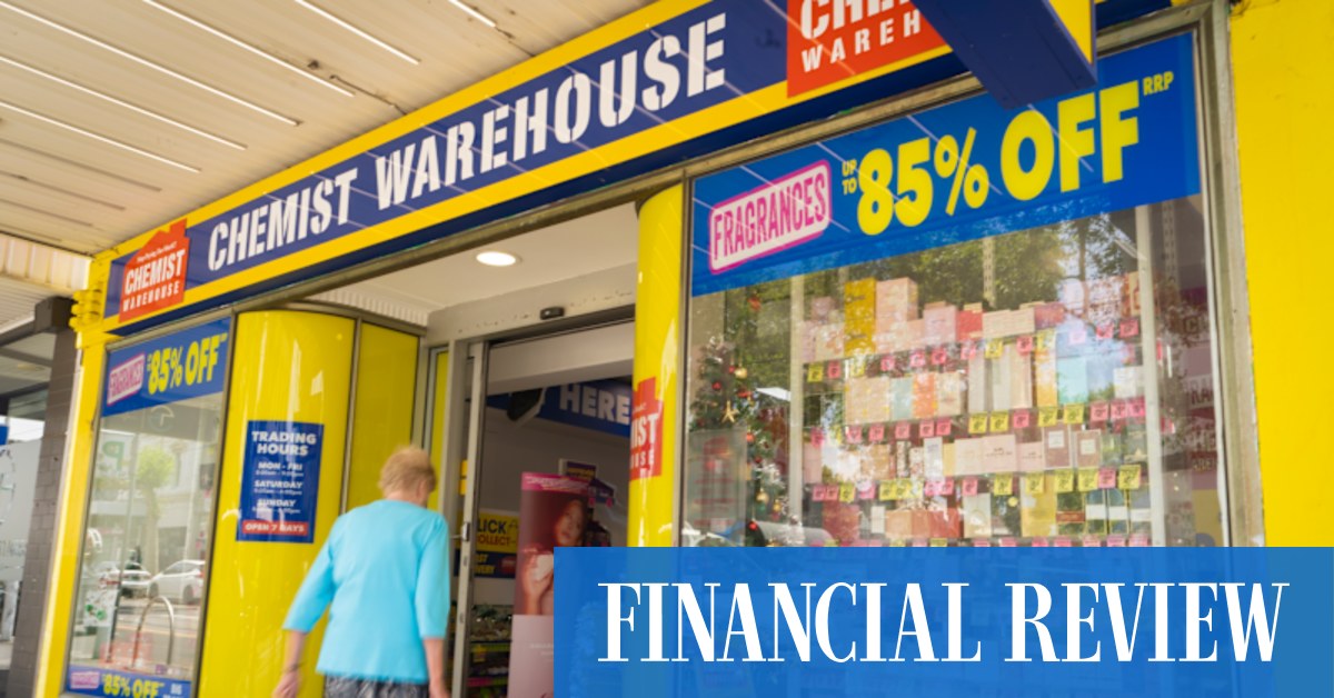 afr.com - David Marin-Guzman - Chemist Warehouse billionaire owners lose in test case for retailers