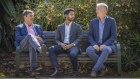 John Wylie (left) with Vidhur Rangaswamy and Lee Micelburough, the portfolio manager and investment manager of Tanarra’s Long Term Value Fund.