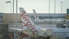 Virgin Australia aircraft at Melbourne Airport last year. The airport is one of the busiest in the country.