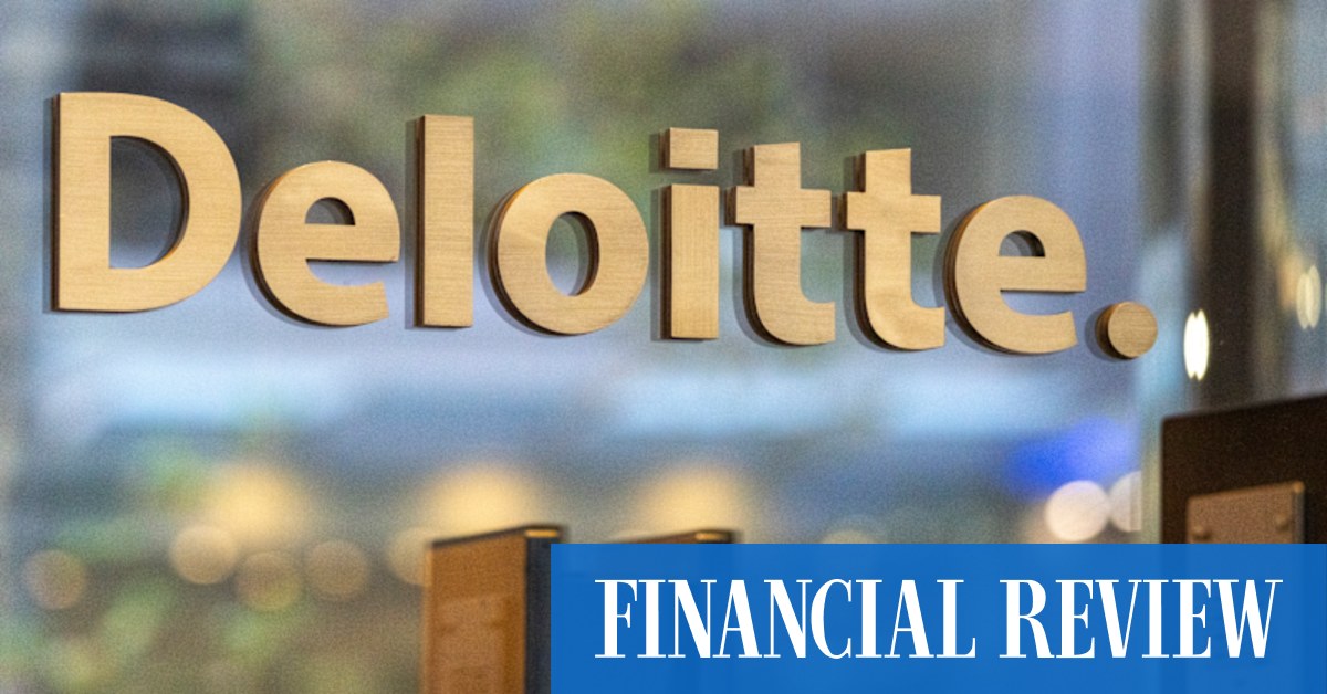 afr.com - Joanne Tran - Deloitte sued in the US over former Sydney banker's failed hedge fund