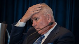 CSL Paul McKenzie has stepped down a day before the global giant releases its half-year results.