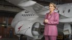 Vanessa Hudson is the chief executive of Qantas. She announced the resumption of dividend payments after years.