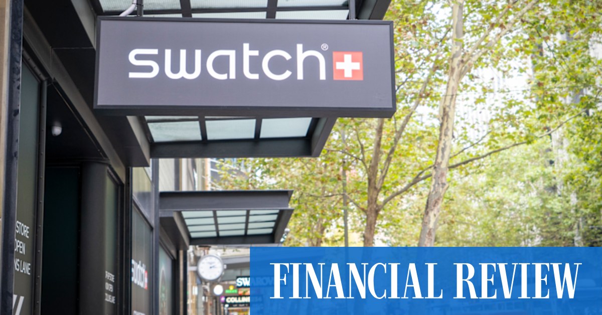 Swatch joins Melbourne's Collins Street luxury watch precinct - Vimarsana News