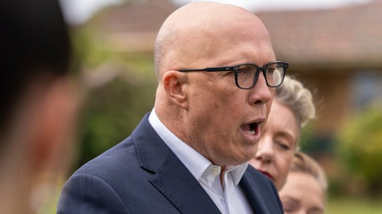 Opposition Leader Peter Dutton.