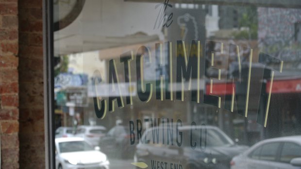 The Catchment Brewing Co, in West End.