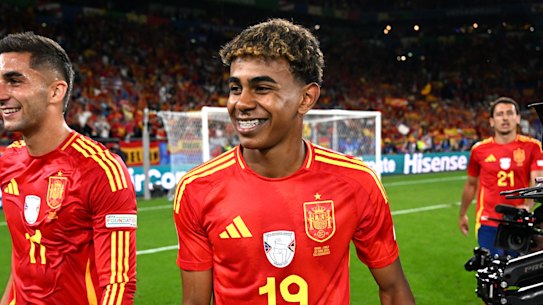 Spain’s teenage wonder Lamine Yamal is technically breaking Germany’s labour laws at Euro 2024.