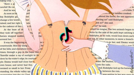 Romance novels are having a resurgence on Tik Tok.