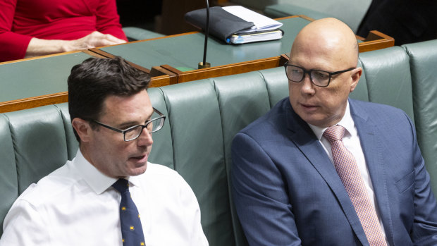 Nationals push Dutton with threat on net-zero