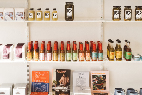 Colourful goodies line the shelves at Wild Life’s spin-off Superette.