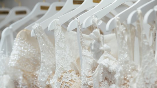It’s become common for brides to have a minimum of two wedding dresses for their big day.