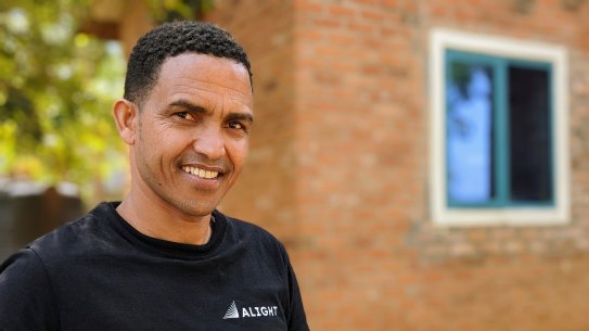 Zemen Fesaha (26) from Eritrea tried to get to Italy via a boat from Libya but his vessel sank. His refugee claim was successfully processed in Rwanda and he is resettling in Canada.