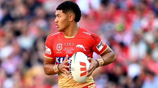 Isaiya Katoa says Phil Jauncey has been a “massive influence” in the way he thinks about preparing for a game.